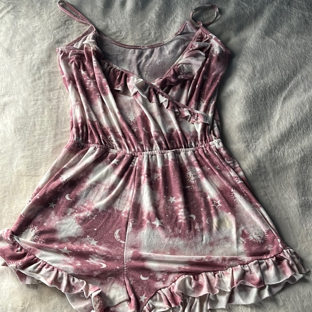 Sun and Moon Romper
